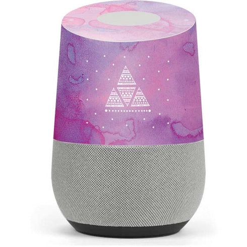 Pink Tribal Euphoria Google Home Skin